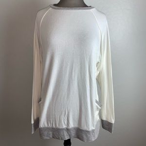 Cream and Grey Gadewake Sweater